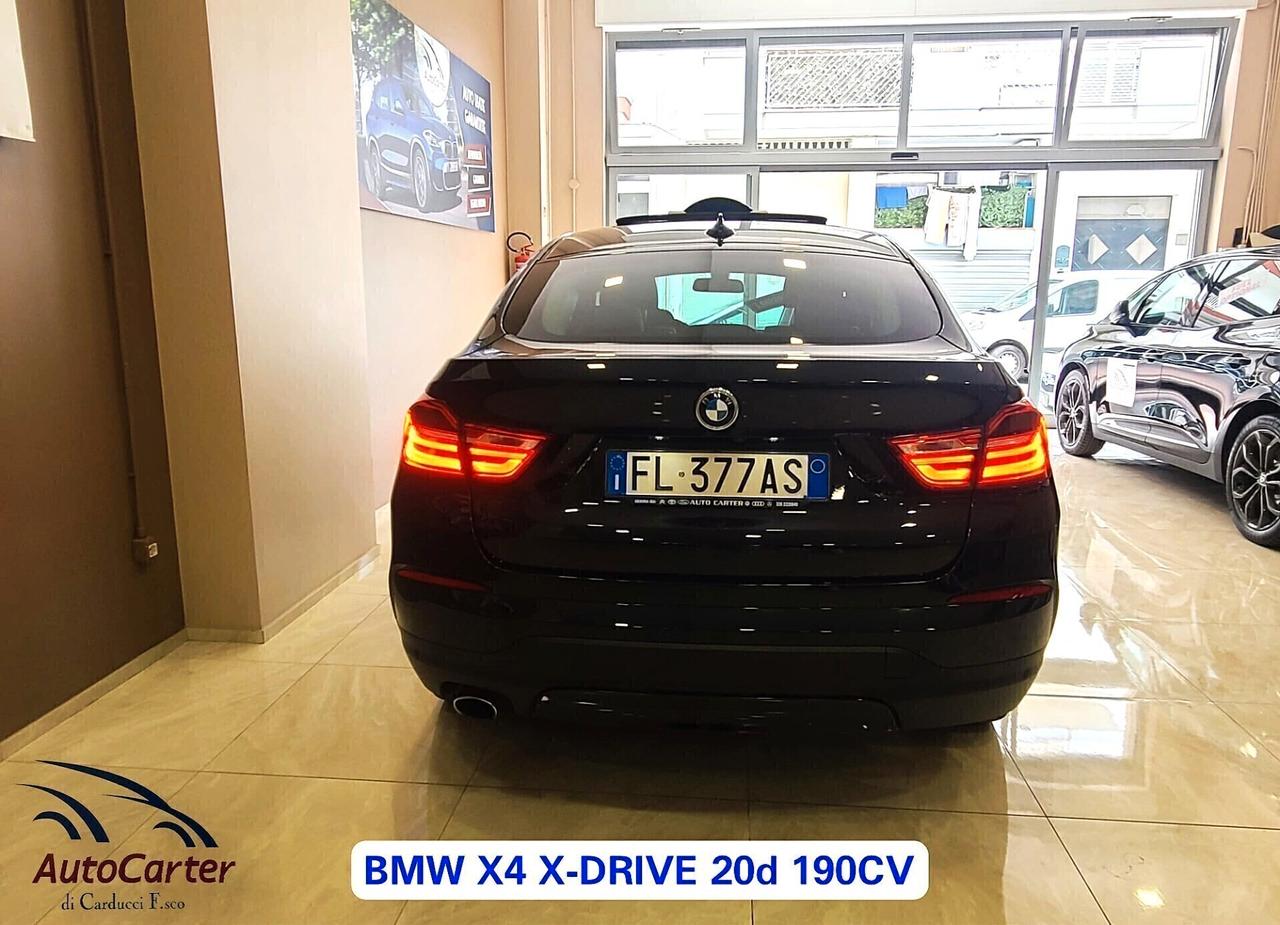 Bmw X4 2.0TDI X-DRIVE 190CV *TETTO*PERFETTA
