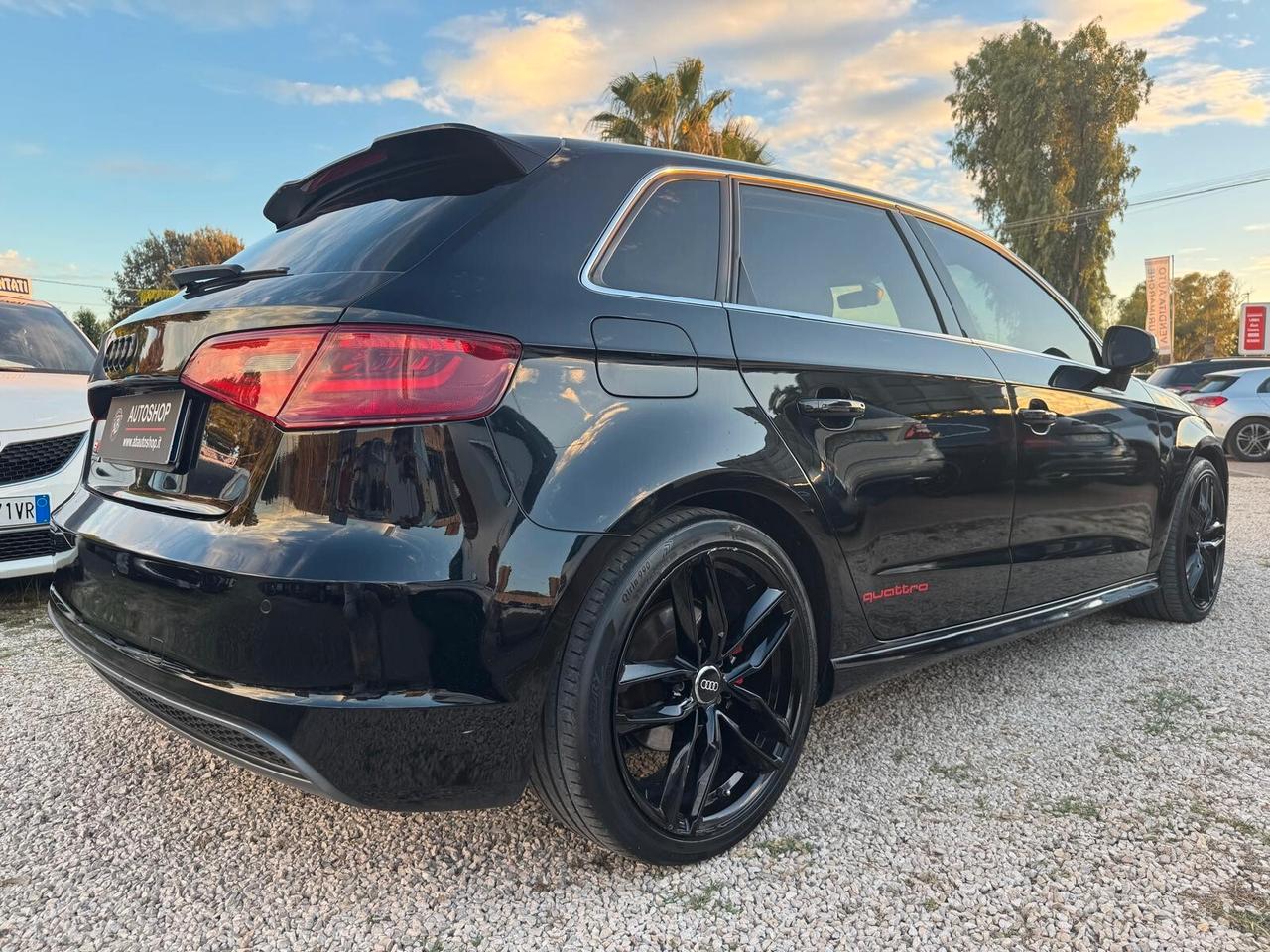 AUDI - A3 Sportback - 2.0 TDI quattro S-tronic S-line - FINANZIABILE - PERMUTE