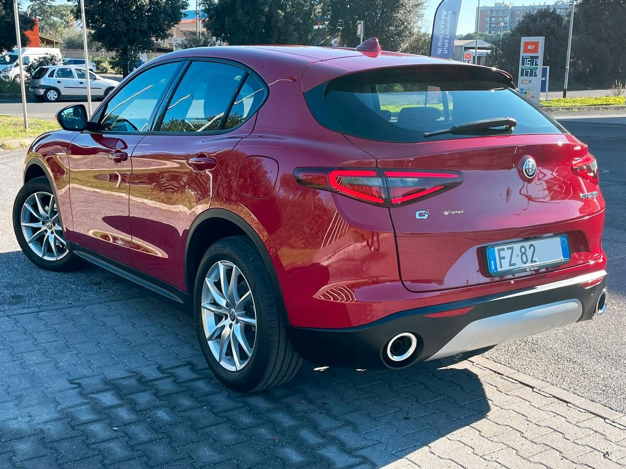 Alfa Romeo Stelvio 2.2 TD 210 CV EXECUTIVE Q4 PELLE 19 RUOTINO