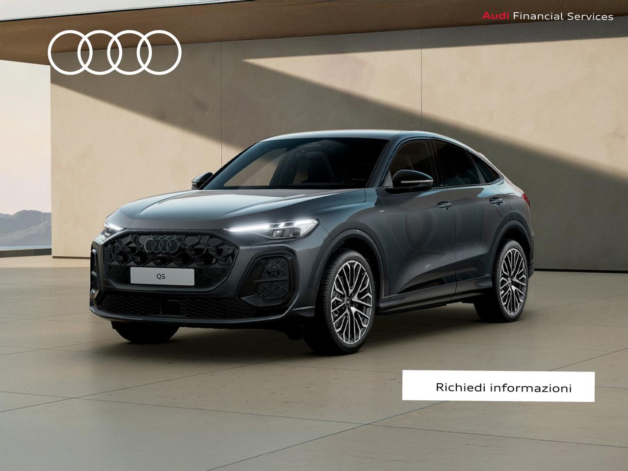 Audi Q5 sportback 2.0 e-hybrid s line edition quattro 299cv s-tronic
