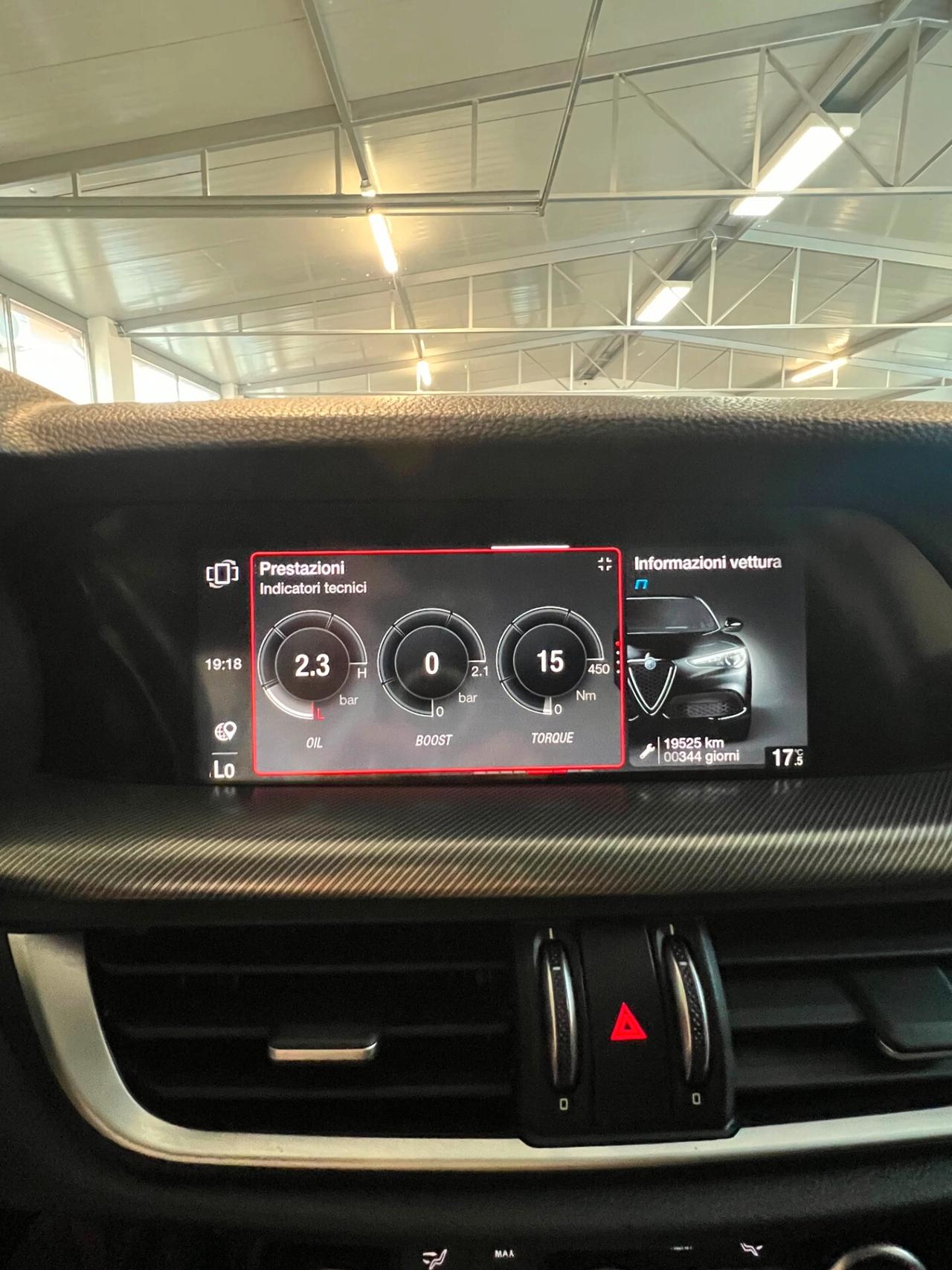 Alfa Romeo Stelvio 2.2 Turbodiesel 190 CV AT8 Q4 Executive "certificata "