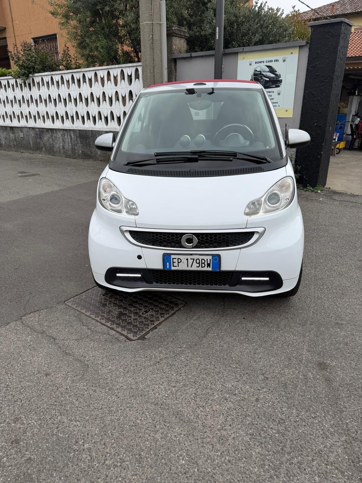 Smart 451 benzina 71cv 52kw neo patentato servosterzo cabrio