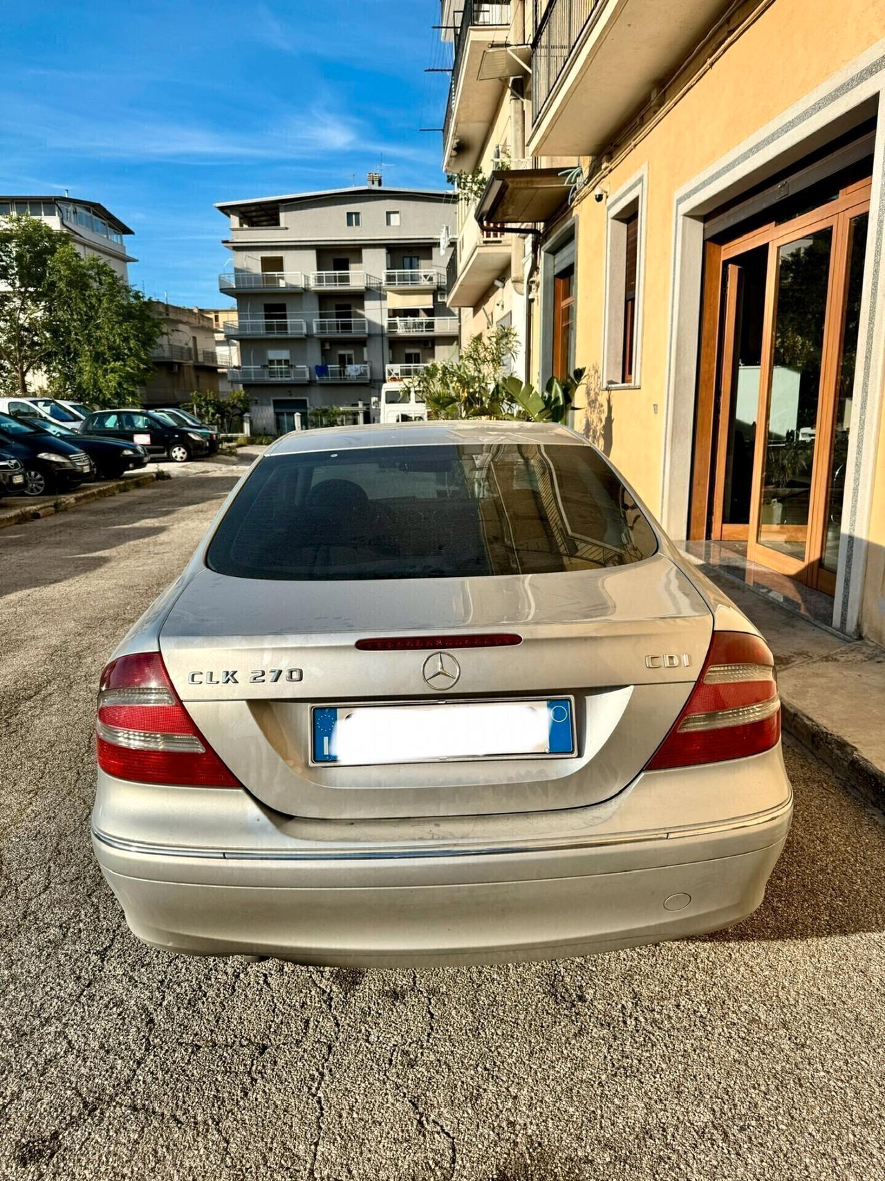 Mercedes-benz CLK 270 CDI cat Elegance