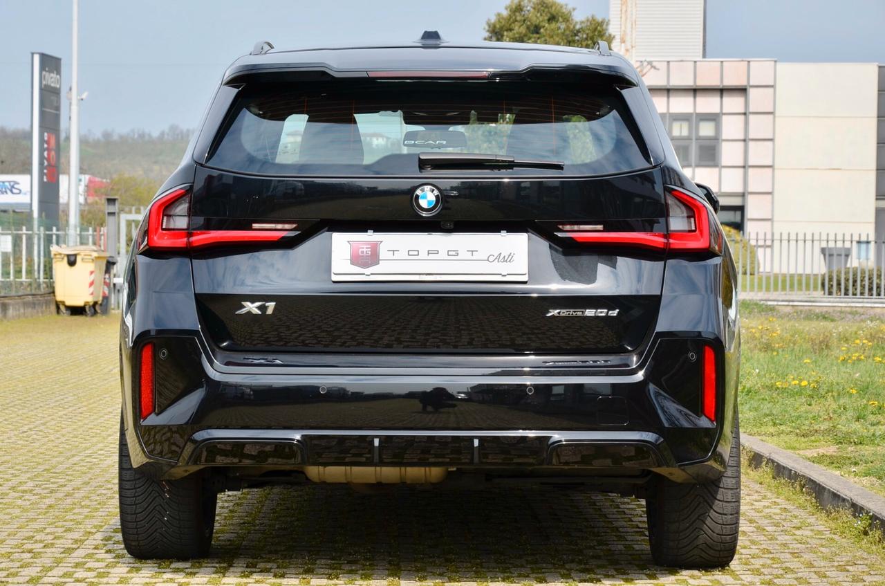 BMW X1 XDRIVE20d MHEV 48V MSPORT 150cv AUTO, IVA SUL 100%, GARANZIA BMW, SERVICE BMW, EURO 6E, HIGH BEAM, RETROCAMERA, 20", PERMUTE