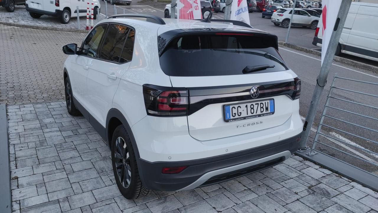 VOLKSWAGEN T-CROSS 1.0 BENZINA 95CV MANUALE