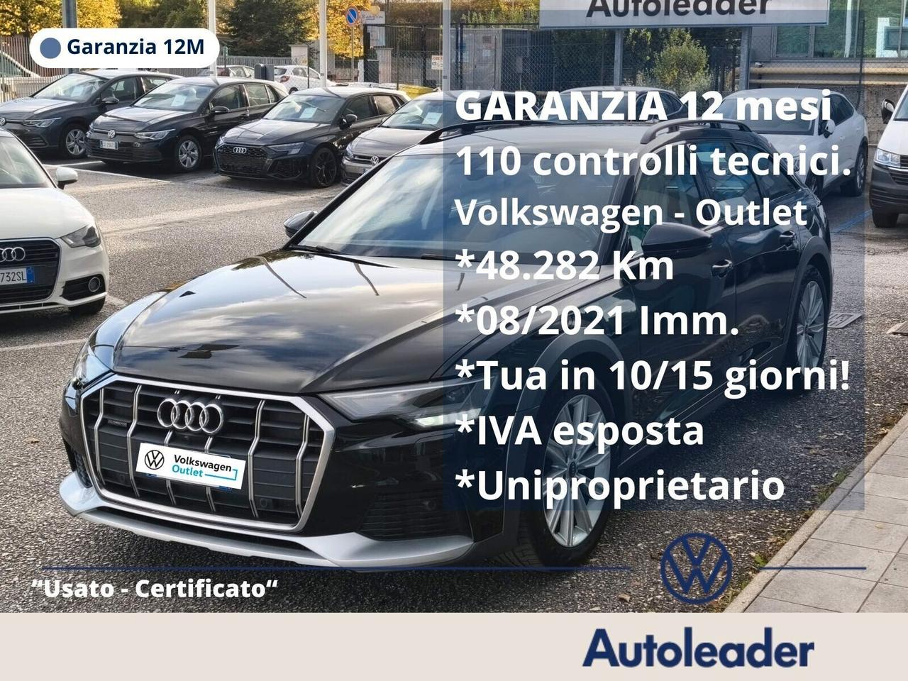 Audi A6 allroad 40 TDI 2.0 quattro SOLI 48mila km S tronic Evolution