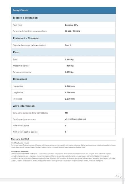 Fiat 500X 1.4 T-Jet 120 CV GPL Lounge