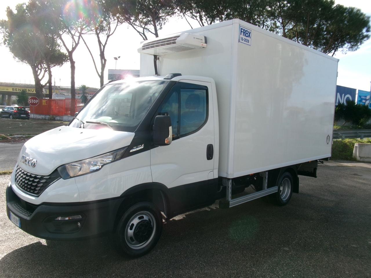 Iveco Daily 35C14 2.3 140CV E6D HI-MATIC FRIGO ATP FRBX 10/2028 7 PEDANE