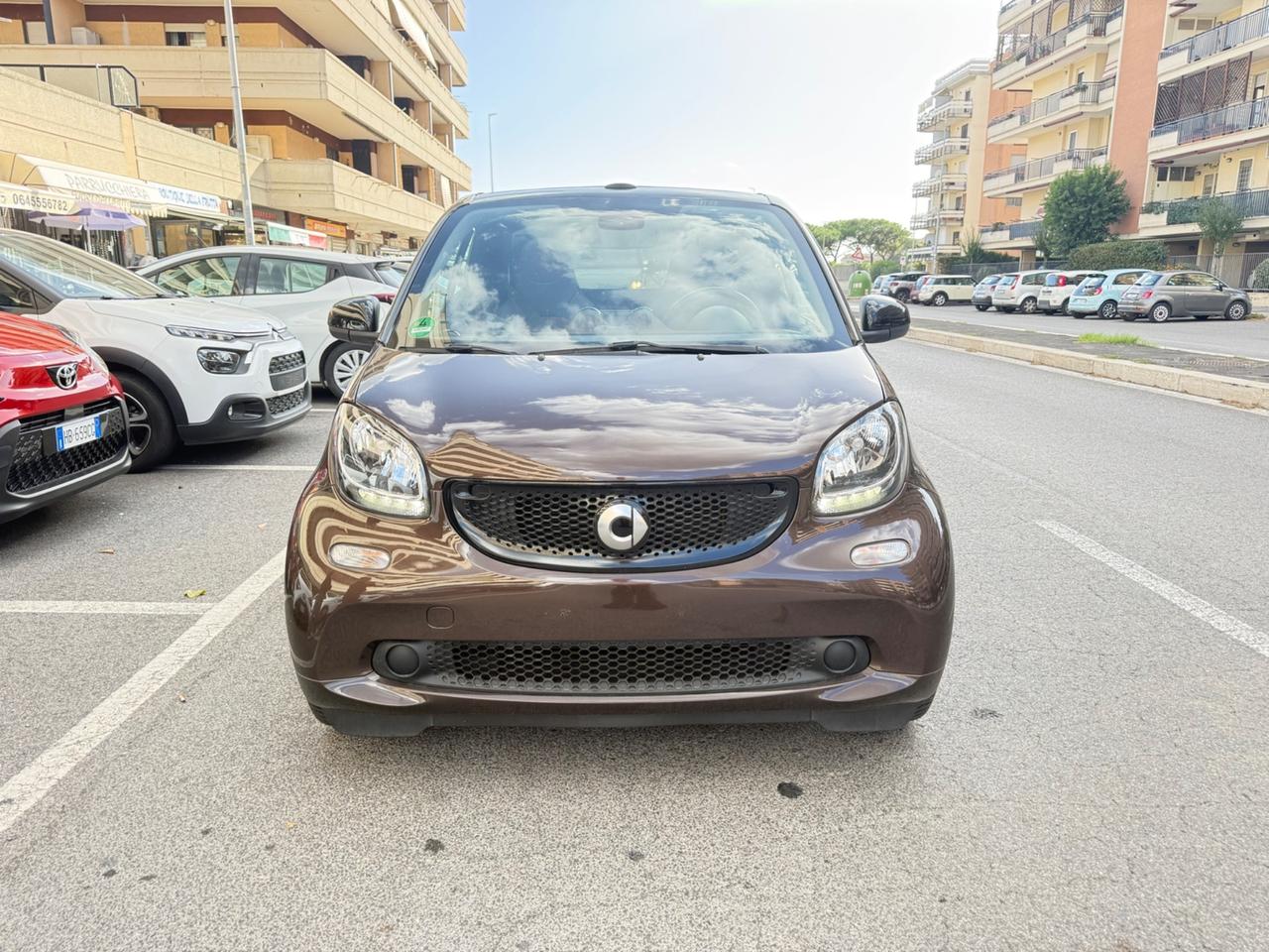 Smart ForTwo 70 1.0 twinamic cabrio Perfect LED PDC BLUETOOTH CERCHI 16 PELLE SOLO 25000 KM
