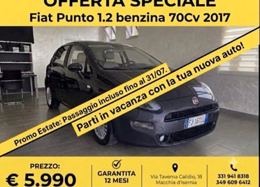 Fiat Punto 1.2 Lounge 2017 69Cv