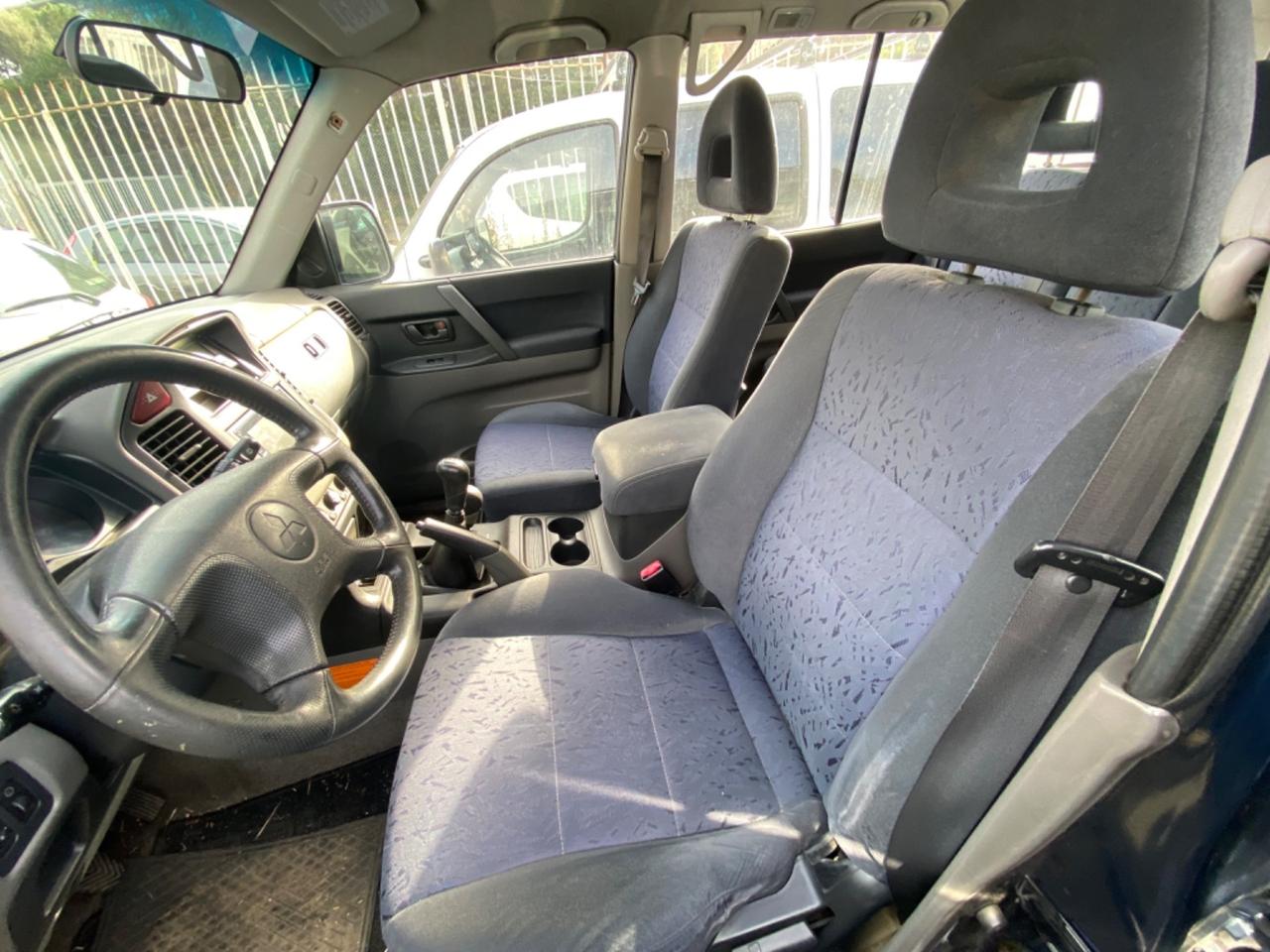 Mitsubishi Pajero 2.5 tdi 7 posti gancio traino