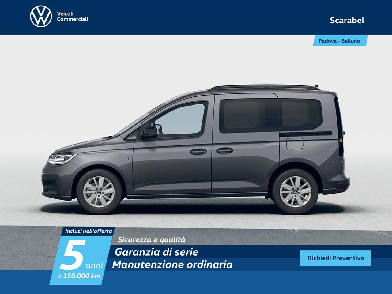 Volkswagen Caddy 2.0 tdi 122cv 4motion life