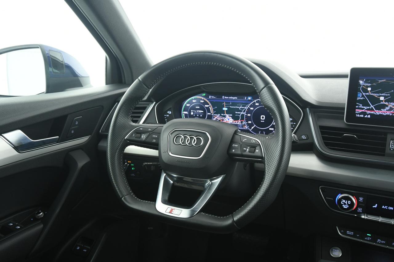 AUDI Q5 55 2.0 tfsi e S line Plus quattro 367cv CAMERA 360+LED