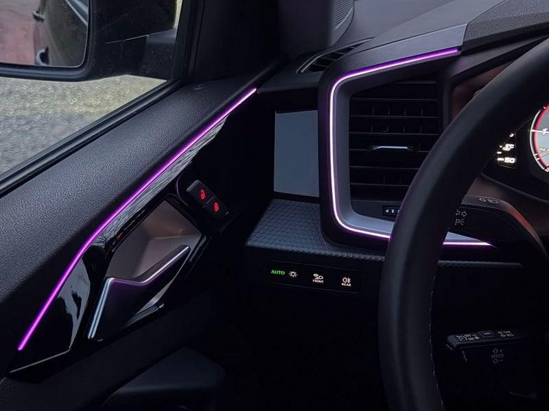 Audi A1 A1 Sportback 30 116cv s-tronic SLINE led multicolor “nero “