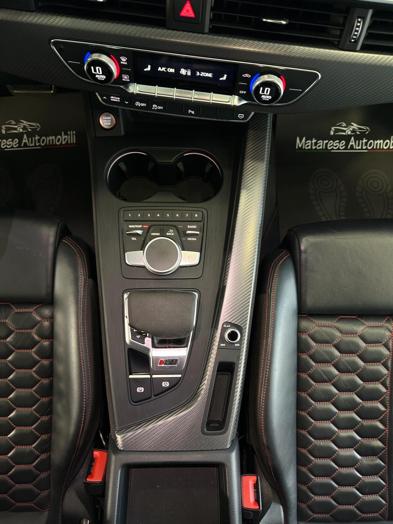 Audi RS4 2.9cc 450cv SediliMassaggianti Matrix B&O Radar TagliandiAudi WRAPPING