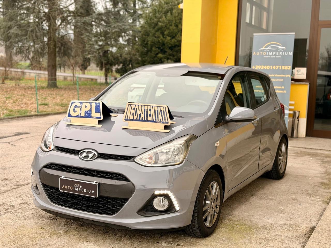 Hyundai i10 1.0 GPL AUTOMATICO OK NEOPATENTATI UNIPROP