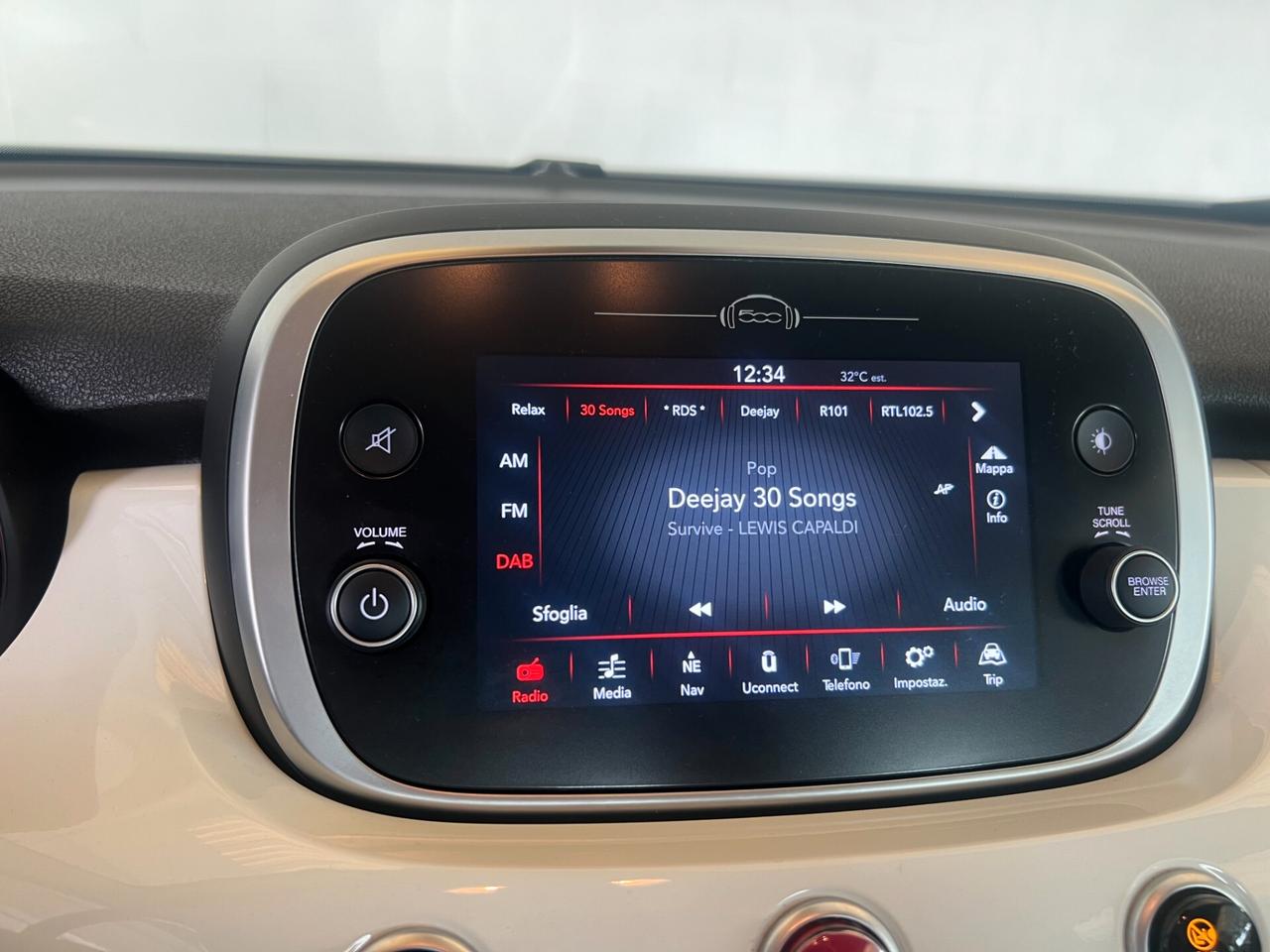 Fiat 500X 1.4 MultiAir 140 CV DCT Lounge AUTOMATICA