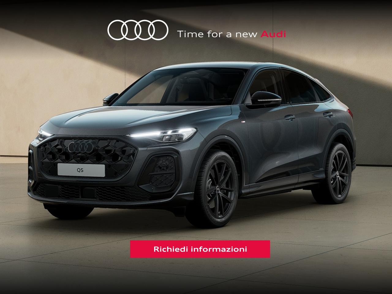 Audi Q5 sportback 2.0 tdi mhev+ s line edition quattro 204cv s-tronic