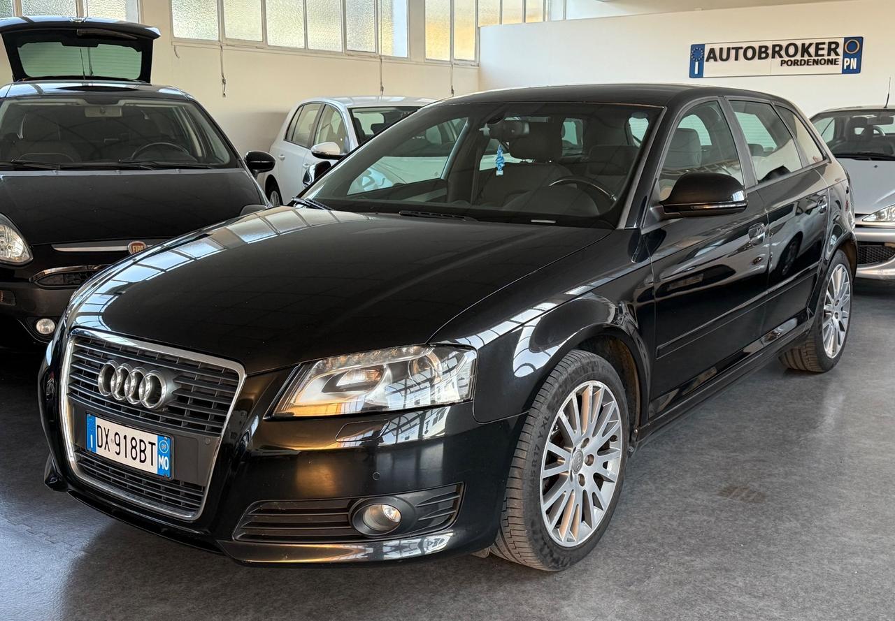 Audi A3 SPB 2.0 TDI F.AP. Ambition unico proprietario