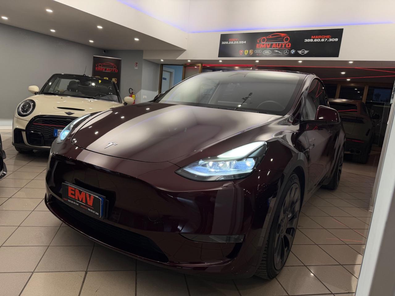 Tesla Model Y AWD Performance Iva esposto