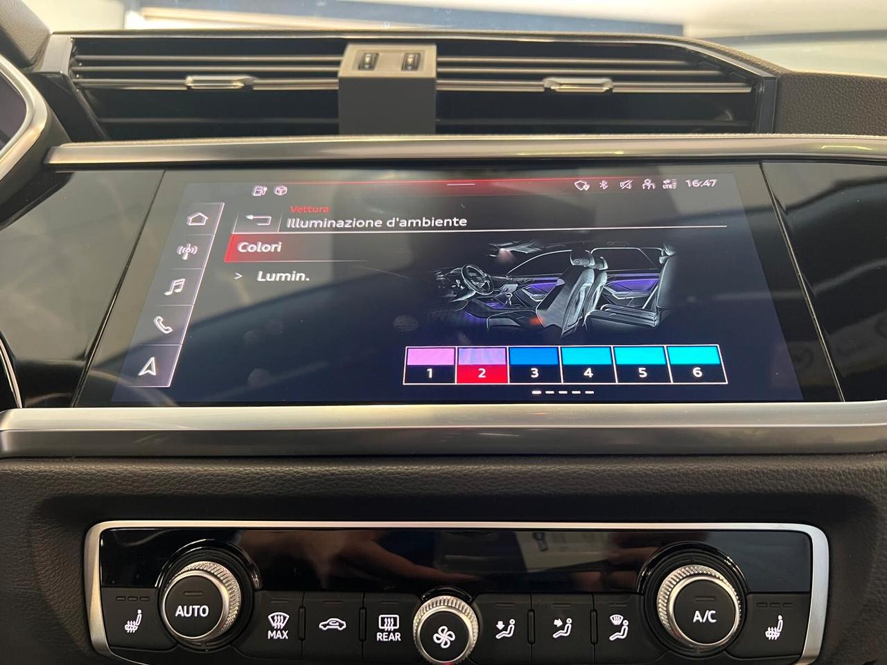 AUDI Q3 45 SPORTBACK 1.4 TFSI E S-LINE 150CV TETTO PELLE NAVI ANNO 2021