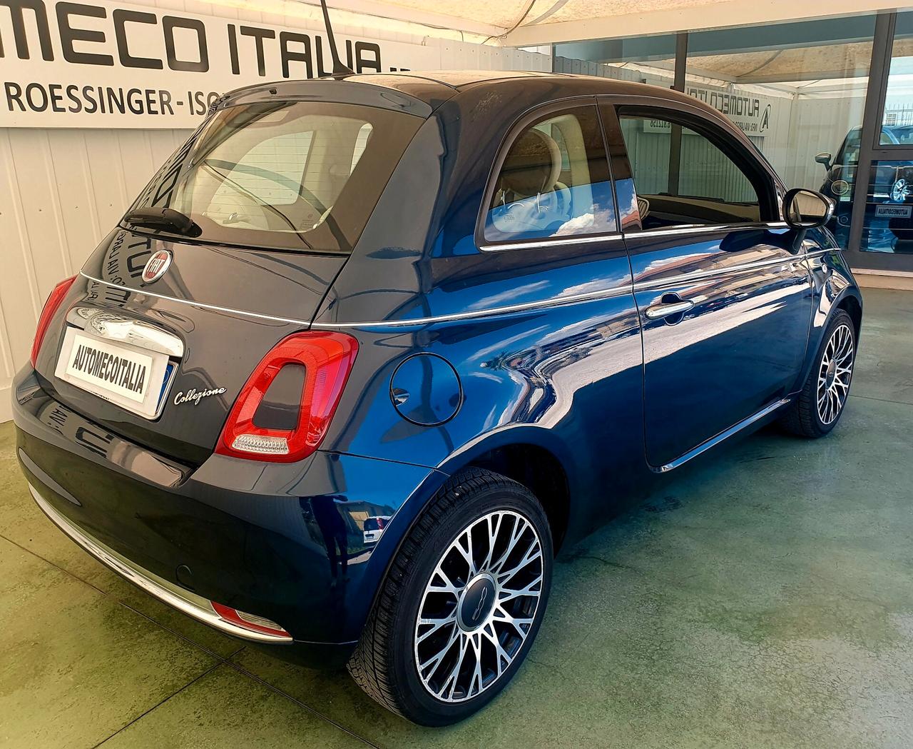 Fiat 500 1.2 Benz. Collezione - 2018- KM: 113 mila