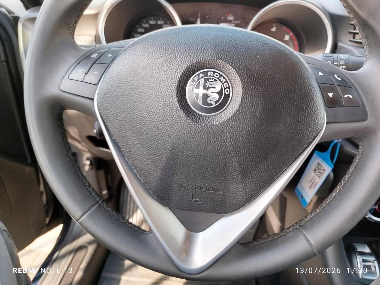 GIULIETTA 1.6jtdm-120cv *PREZZO VERO* TAGLIANDI ALFA- SENSORI-BLUETOOTH