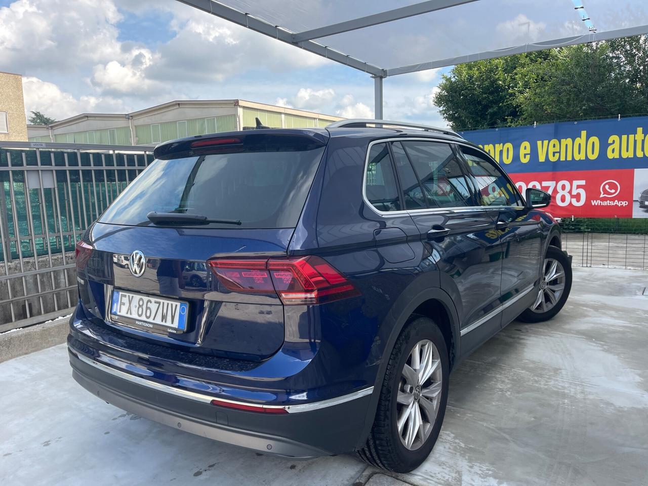 VW TIGUON 1.5TSI BENZINA EURO6D-TEMP 150CV DSG AUTOMATIC