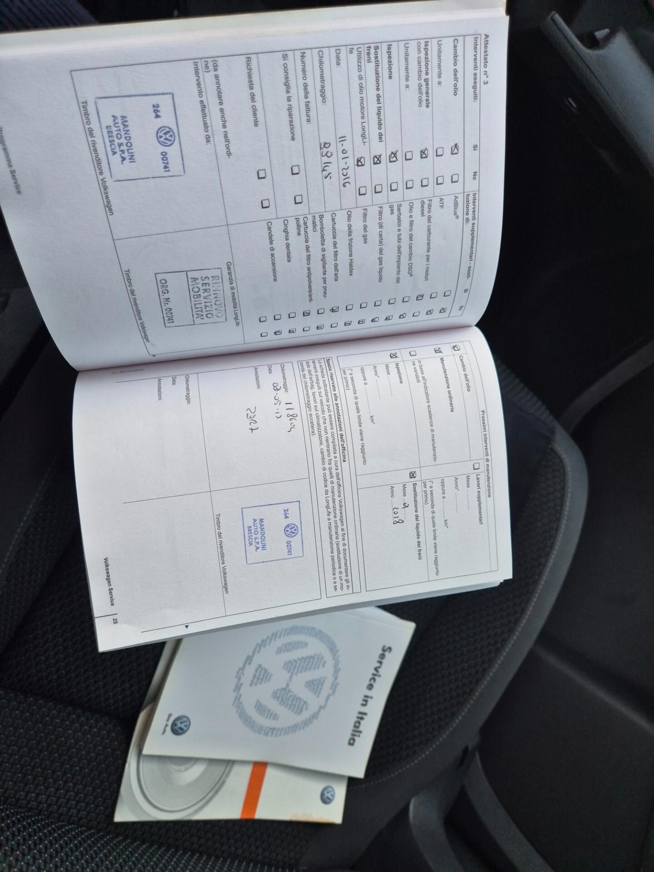 Volkswagen Touran TDI 105cv Comfortline 7 POSTI