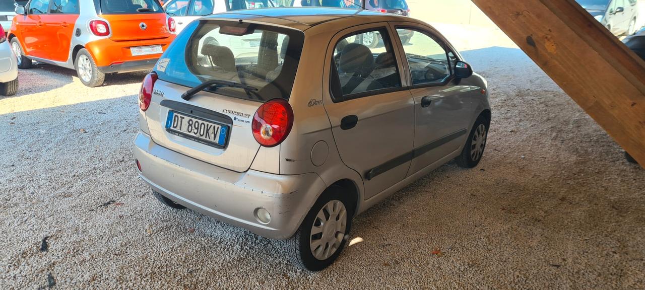 Chevrolet Matiz 800 GPL unico proprietario sevo sterzo aria condizionata