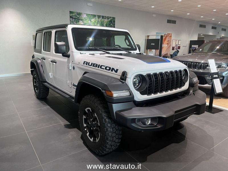 Jeep Wrangler Unlimited 2.0 PHEV ATX 4xe Rubicon - Nuova da immatricolare