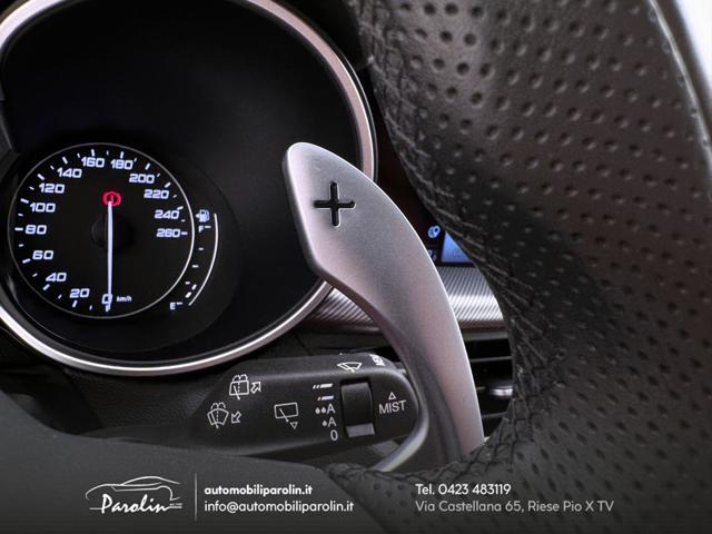 ALFA ROMEO Stelvio 2.0 Turbo 280 CV AT8 Q4 Veloce Harman-pelle Rossa