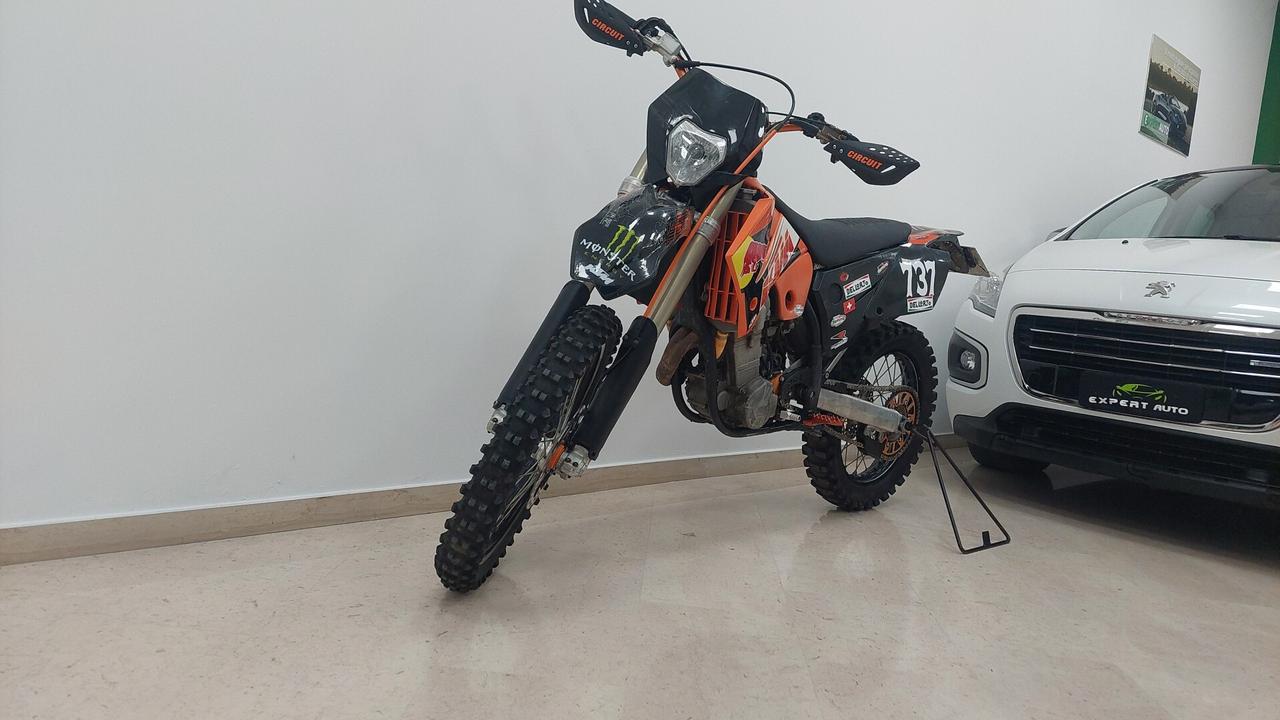 Ktm 450 EXC enduro targato