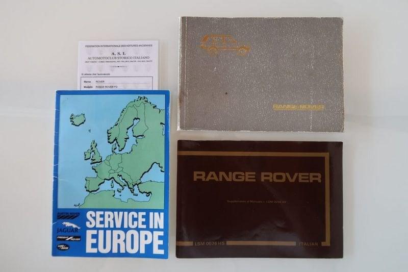 Land Rover Range Rover FD 3.5 V8 RESTAURATA