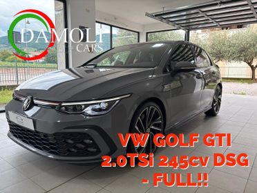 VOLKSWAGEN GOLF 8 GTI 2.0TSI 245cv DSG - FULL!!
