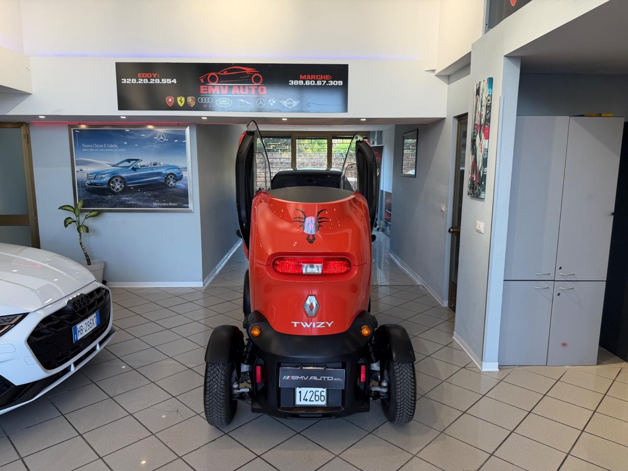 Renault Twizy totalmente elettrica