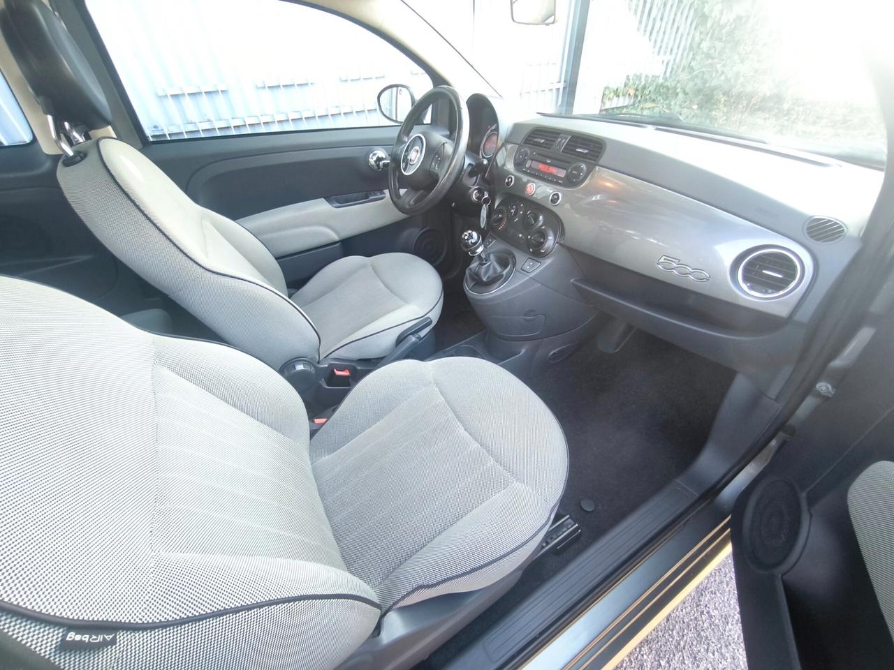 FIAT 500 1,2 BENZINA-LOUNGE -EURO 6- OK NEOPATENTATI