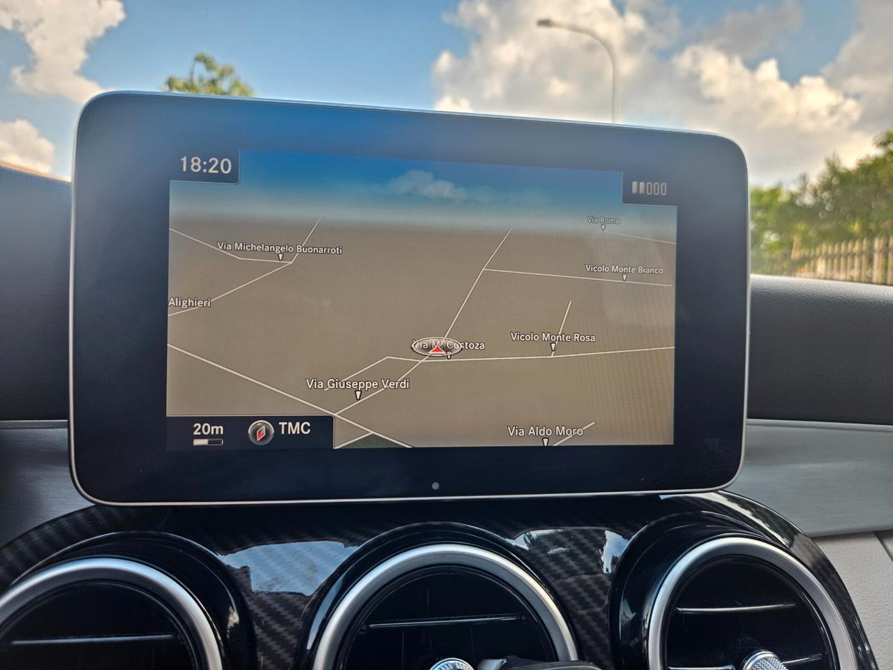 Mercedes-benz C 220d. Auto PAK AMG EURO6B AUTOMATICO