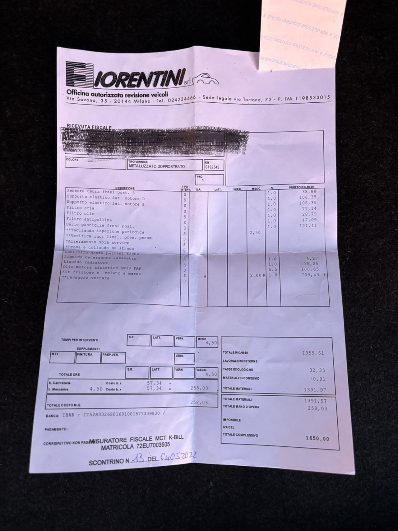 Bmw X1 sDrive20d. Garanzia 12 mesi