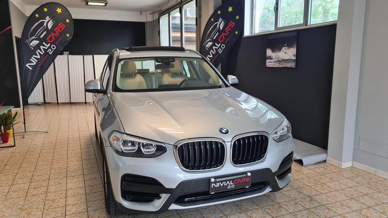 Bmw X3 sDrive 2.0D 150cv TETTO- PELLE- TG. UFF. BMW