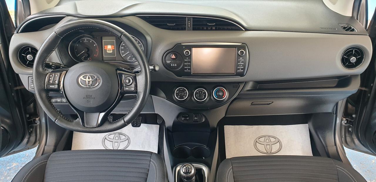 TOYOTA YARIS 1.5 BENZINA ANNO 2018 KM 73MILA