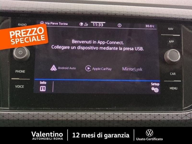 Volkswagen T-Cross T-Cross 1.0 TSI DSG 110 CV Advanced