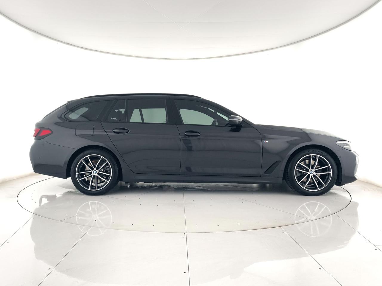 BMW 520d Touring mhev 48V xdrive Msport auto GANCIO TRAINO+CAMERA
