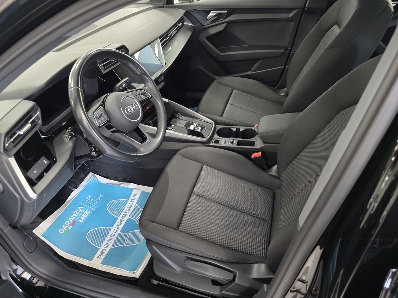 Audi A3 SPB 2.0 TDI 150cv S tronic 2023 km 121000