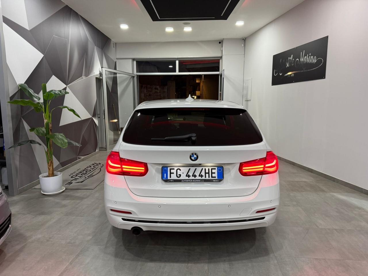 Bmw 318 318d Touring Sport Tetto Apribile-2017