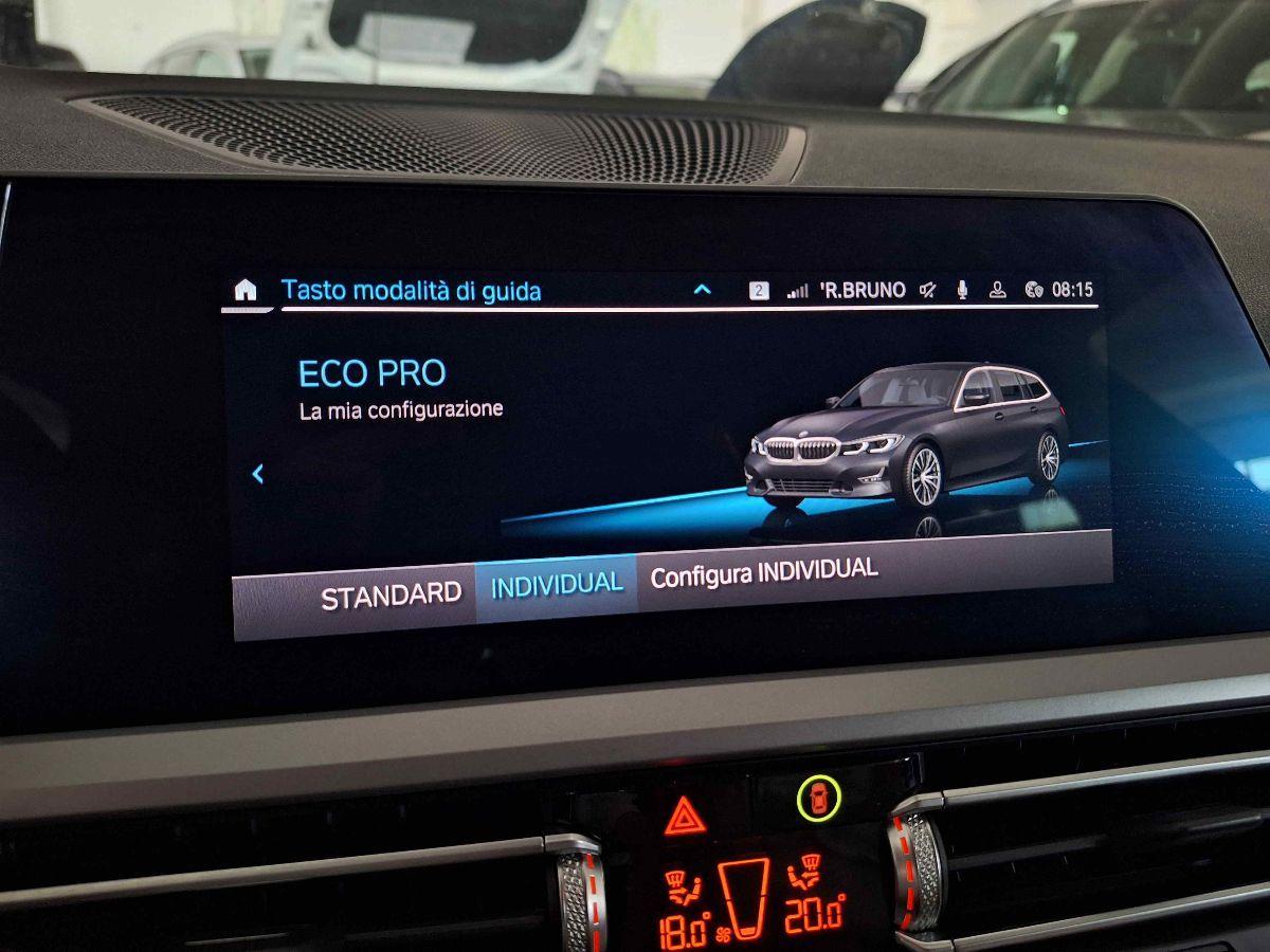 BMW 316d Touring MHEV 48V aut. VIRTUAL COCKPIT - VETRI SCURI - GARANZIA 24 MESI