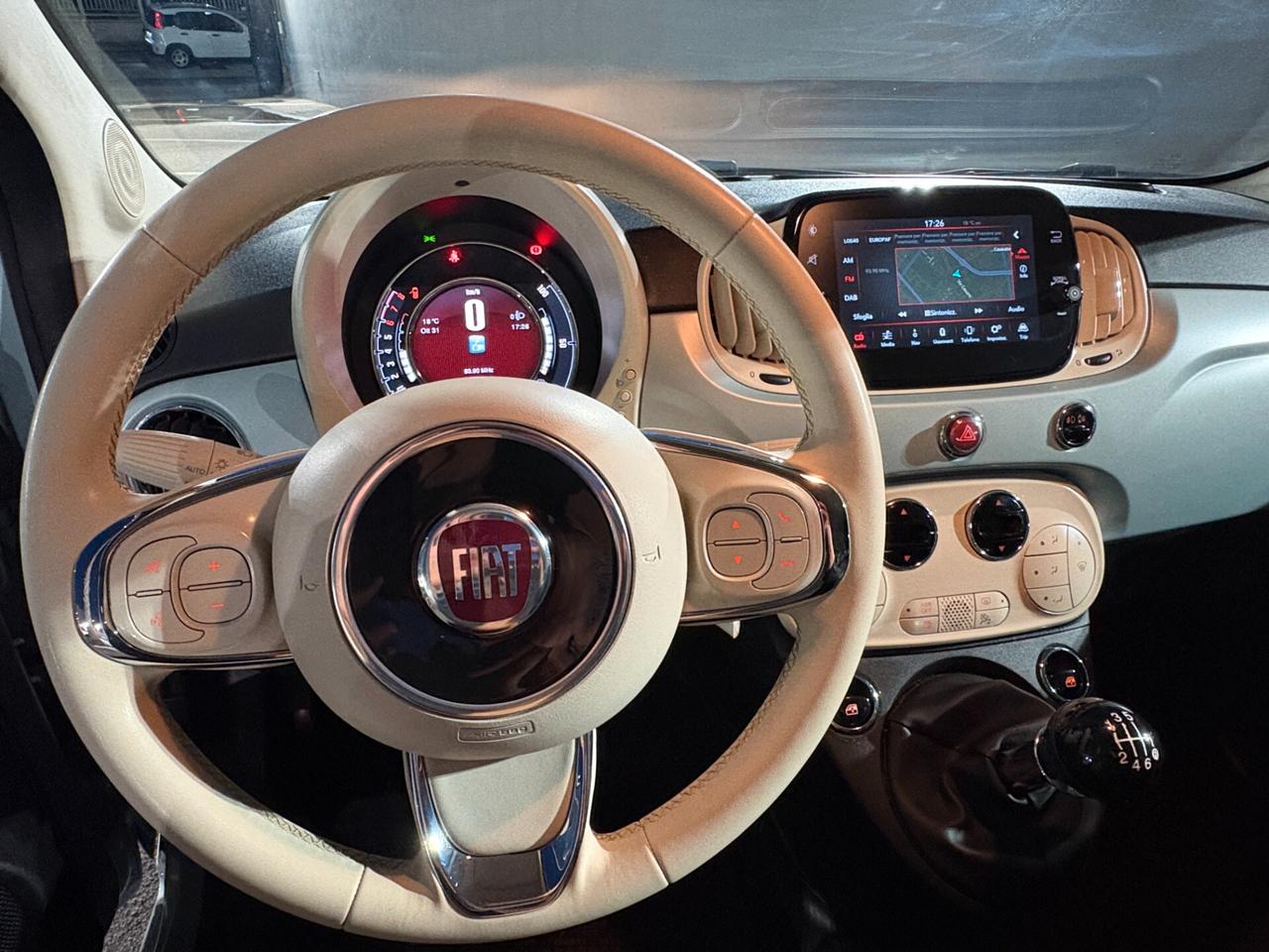 Fiat 500 1.0 Hybrid Pack Premium KM CERTIFICATI