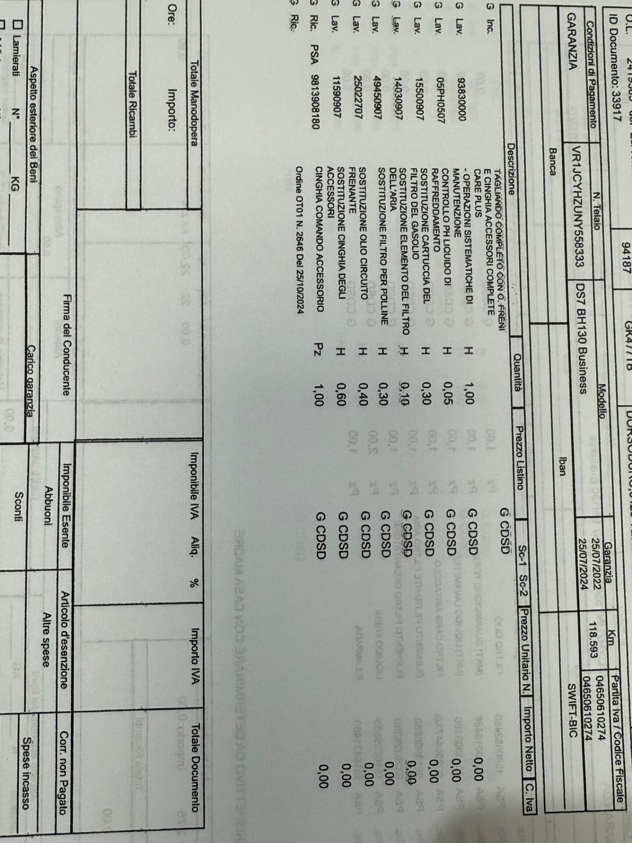 Ds 7 Crossback Autocarro 5 posti aut. Performance Line