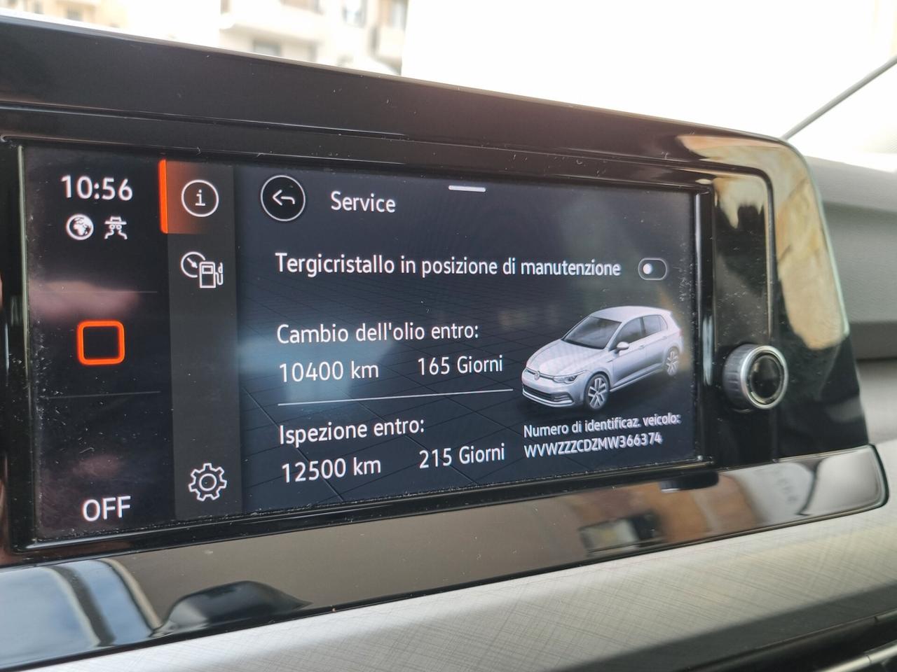Volkswagen Golf VIII 1.0 etsi evo Life 110cv dsg