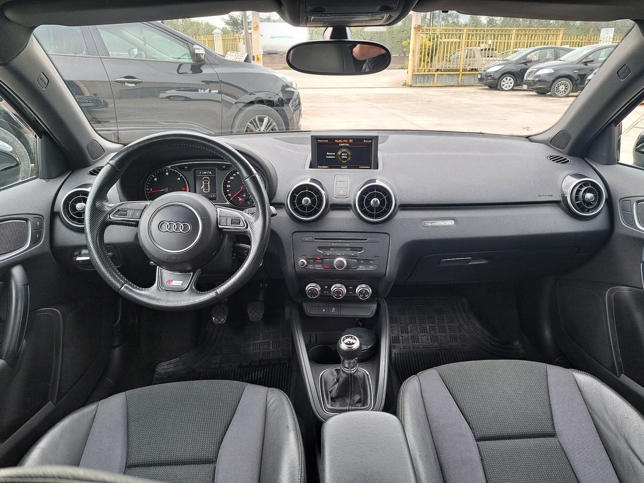 Audi A1 1.6 TDI 90 CV - 2014 S-LINE INTERNA E ESTERNA